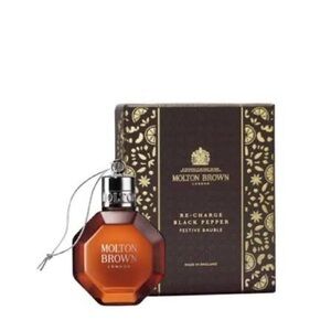 Molton Brown Re Charge Black Pepper Festive Bauble - 2.5 Oz